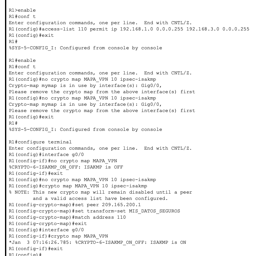 Configuración Final Correcta